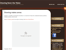 Tablet Screenshot of drawingdownthevision.com